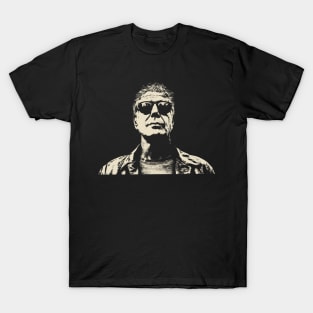 Retro Anthony Bourdain Gifts T-Shirt